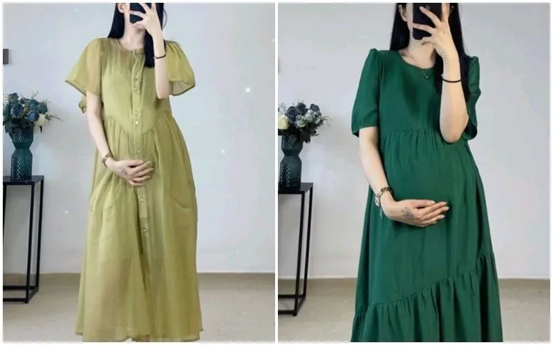 Lựa Chọn Chất Liệu "Lý Tưởng" Cho Đầm Maxi Bầu